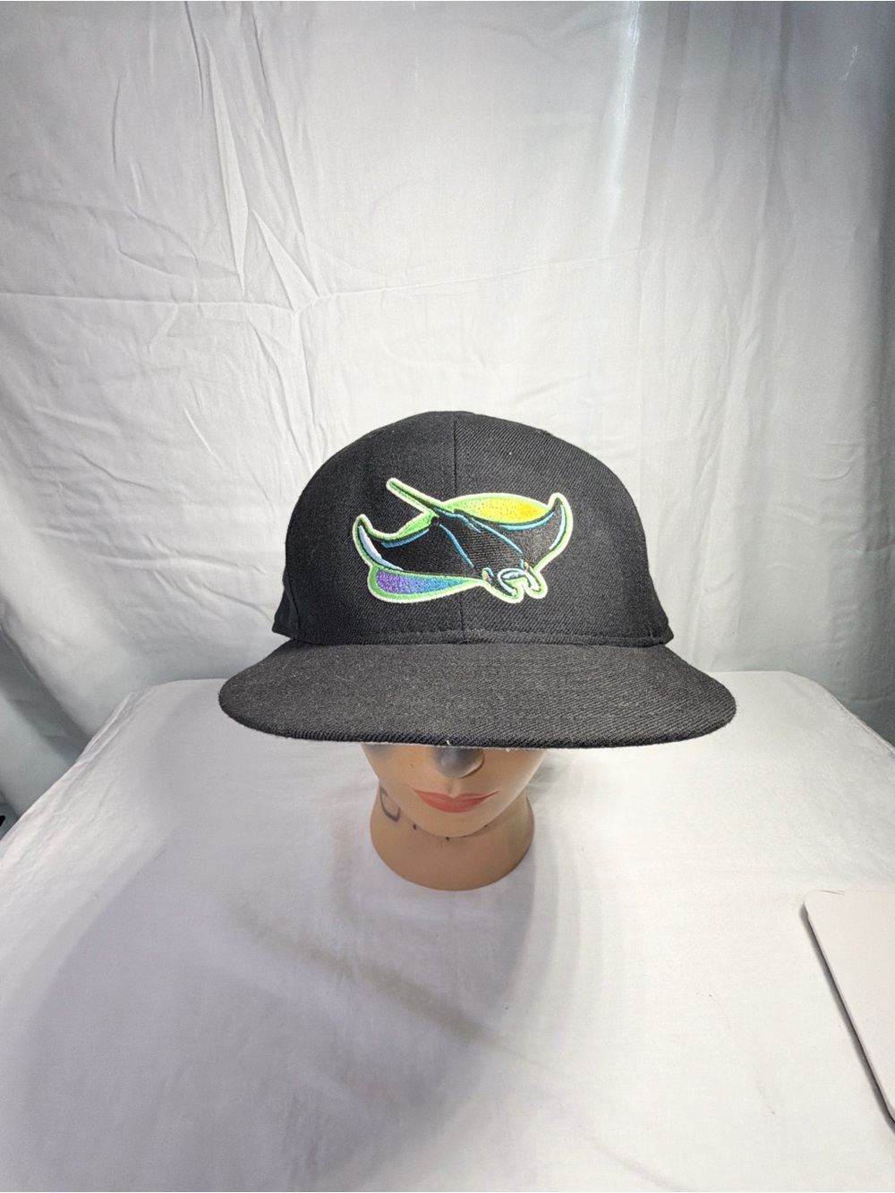 Vintage, Devil Rays, New Era, 59FIFTY, Diamond Collection, Made in USA Sz 7 3/8